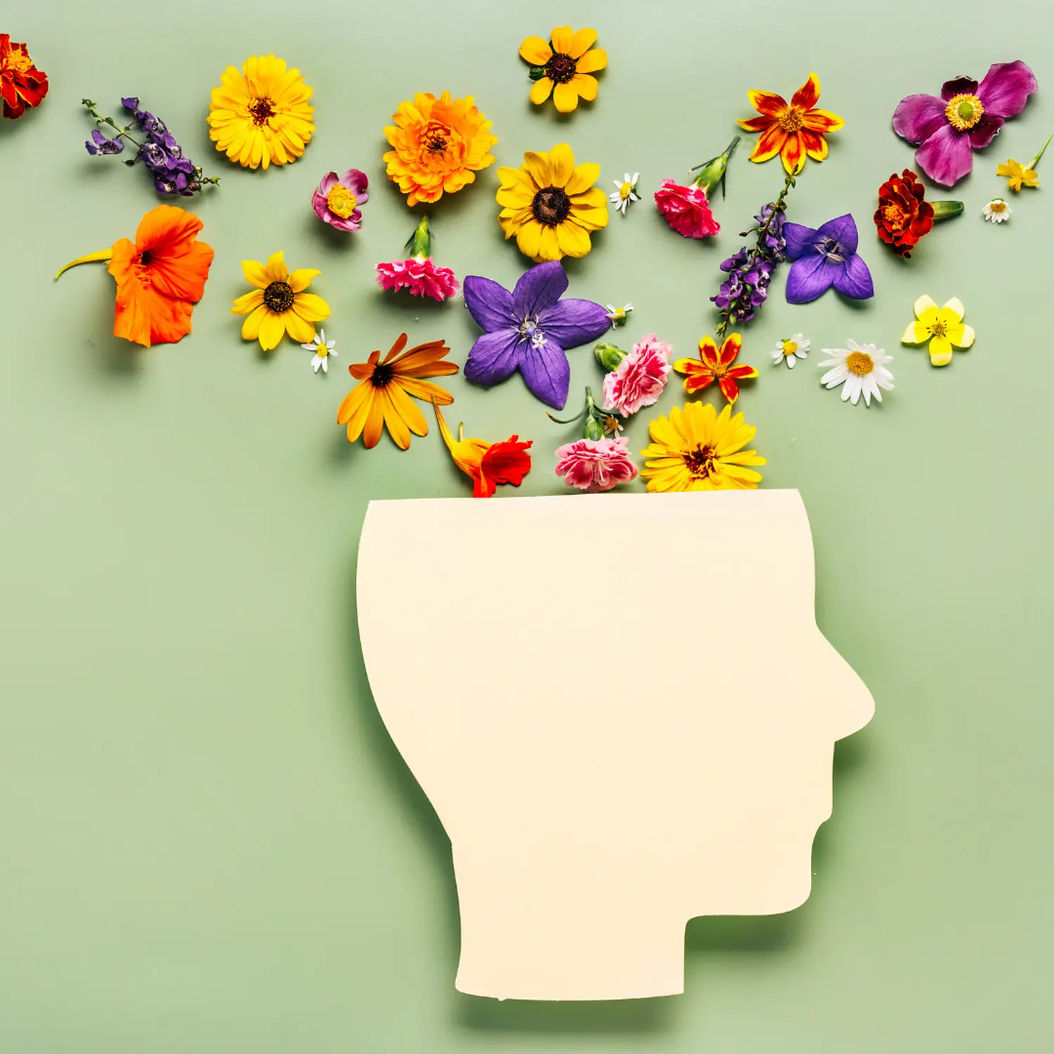 flores en el cerebro por Yira Ayurveda